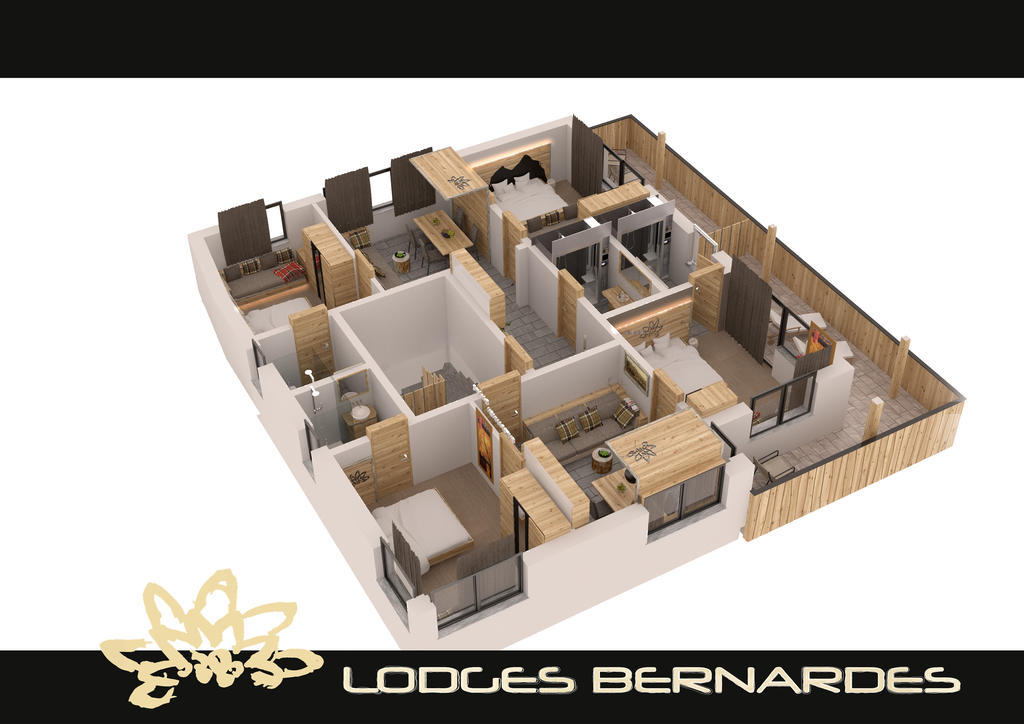 Apart Lodges Bernardes Fiss Oda fotoğraf